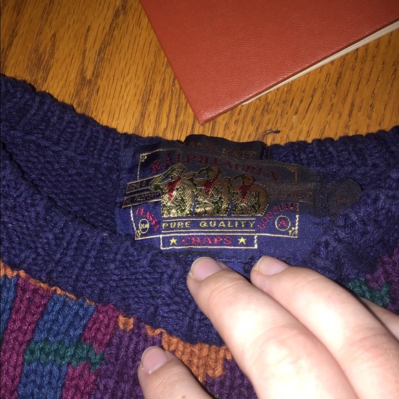 *VINTAGE* Ralph Lauren Men’ sweater - Picture 2 of 4